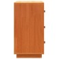 vidaXL Sideboard Wachsbraun 80x40x75 cm Massivholz Kiefer vidaXL Sideboard Wachsbraun 80x40x75 cm Massivholz Kiefer