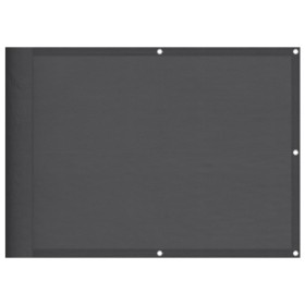 vidaXL Balkon-Sichtschutz Anthrazit 75x800 cm 100 % Polyester-Oxford