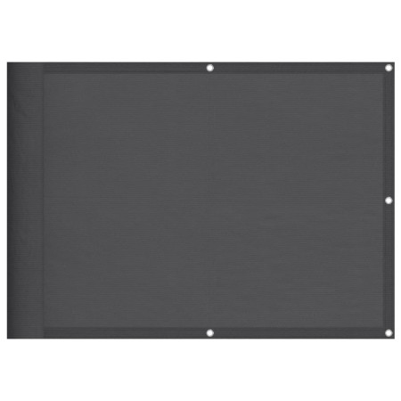 vidaXL Balkon-Sichtschutz Anthrazit 75x800 cm 100 % Polyester-Oxford