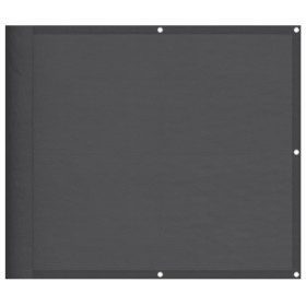vidaXL Balkon-Sichtschutz Anthrazit 90x700 cm 100 % Polyester-Oxford