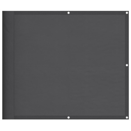 vidaXL Balkon-Sichtschutz Anthrazit 90x700 cm 100 % Polyester-Oxford