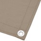 vidaXL Balkon-Sichtschutz Taupe 90x1000 cm 100 % Polyester-Oxford vidaXL Balkon-Sichtschutz Taupe 90x1000 cm 100 % Polyester-Oxford