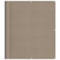 vidaXL Balkon-Sichtschutz Taupe 120x800 cm 100 % Polyester-Oxford vidaXL Balkon-Sichtschutz Taupe 120x800 cm 100 % Polyester-Oxford