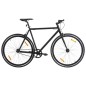 vidaXL Fahrrad mit Festem Gang Schwarz 700c 51 cm vidaXL Fahrrad mit Festem Gang Schwarz 700c 51 cm