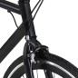 vidaXL Fahrrad mit Festem Gang Schwarz 700c 51 cm vidaXL Fahrrad mit Festem Gang Schwarz 700c 51 cm