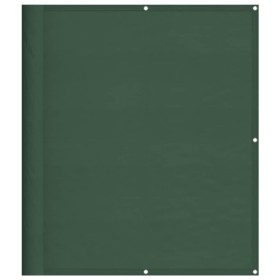 vidaXL Balkon-Sichtschutz Dunkelgrün 120x800 cm 100 % Polyester-Oxford