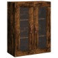 Highboard Räuchereiche 69,5x34x180 cm Holzwerkstoff Highboard Räuchereiche 69,5x34x180 cm Holzwerkstoff