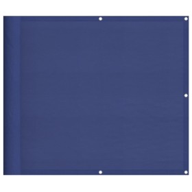 vidaXL Balkon-Sichtschutz Blau 90x700 cm 100 % Polyester-Oxford