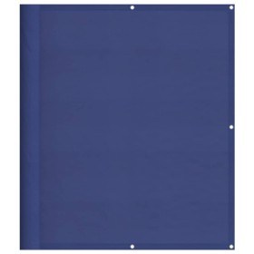 vidaXL Balkon-Sichtschutz Blau 120x800 cm 100 % Polyester-Oxford