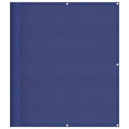 vidaXL Balkon-Sichtschutz Blau 120x800 cm 100 % Polyester-Oxford