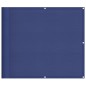 vidaXL Balkon-Sichtschutz Blau 90x1000 cm 100 % Polyester-Oxford