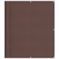 vidaXL Balkon-Sichtschutz Braun 120x800 cm 100 % Polyester-Oxford vidaXL Balkon-Sichtschutz Braun 120x800 cm 100 % Polyester-Oxford