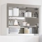 vidaXL Küchen-Wandschrank mit Ablagen Edelstahl vidaXL Küchen-Wandschrank mit Ablagen Edelstahl