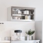 vidaXL Küchen-Wandschrank mit Ablage Edelstahl vidaXL Küchen-Wandschrank mit Ablage Edelstahl