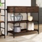 vidaXL Küchenwagen Braun Eichen-Optik 105x42x95 cm Holzwerkstoff vidaXL Küchenwagen Braun Eichen-Optik 105x42x95 cm Holzwerkstoff