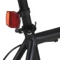 vidaXL Fahrrad mit Festem Gang Schwarz und Orange 700c 59 cm vidaXL Fahrrad mit Festem Gang Schwarz und Orange 700c 59 cm