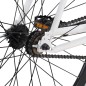 vidaXL Fahrrad mit Festem Gang Weiß und Schwarz 700c 51 cm vidaXL Fahrrad mit Festem Gang Weiß und Schwarz 700c 51 cm