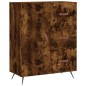 Highboard Räuchereiche 69,5x34x180 cm Holzwerkstoff Highboard Räuchereiche 69,5x34x180 cm Holzwerkstoff