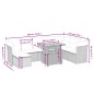 vidaXL 9-tlg. Garten-Sofagarnitur mit Kissen Schwarz Poly Rattan vidaXL 9-tlg. Garten-Sofagarnitur mit Kissen Schwarz Poly Rattan