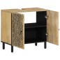 vidaXL 2-tlg. Badmöbel-Set Massivholz Mango vidaXL 2-tlg. Badmöbel-Set Massivholz Mango