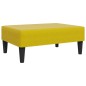 vidaXL Fußhocker Gelb 77x55x31 cm Samt vidaXL Fußhocker Gelb 77x55x31 cm Samt