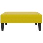 vidaXL Fußhocker Gelb 77x55x31 cm Samt vidaXL Fußhocker Gelb 77x55x31 cm Samt