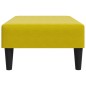 vidaXL Fußhocker Gelb 77x55x31 cm Samt vidaXL Fußhocker Gelb 77x55x31 cm Samt