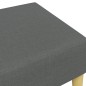 vidaXL Fußhocker Dunkelgrau 77x55x31 cm Stoff vidaXL Fußhocker Dunkelgrau 77x55x31 cm Stoff