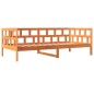 vidaXL Tagesbett Wachsbraun 90x190 cm Massivholz Kiefer vidaXL Tagesbett Wachsbraun 90x190 cm Massivholz Kiefer