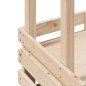 vidaXL Gartenbar mit Dach 112,5x57x195,5 cm Massivholz Kiefer vidaXL Gartenbar mit Dach 112,5x57x195,5 cm Massivholz Kiefer