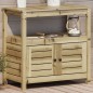 vidaXL Pflanztisch Ablagen 82,5x45x81 cm Imprägniertes Kiefernholz vidaXL Pflanztisch Ablagen 82,5x45x81 cm Imprägniertes Kiefernholz