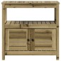 vidaXL Pflanztisch Ablagen 82,5x45x81 cm Imprägniertes Kiefernholz vidaXL Pflanztisch Ablagen 82,5x45x81 cm Imprägniertes Kiefernholz