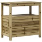 vidaXL Pflanztisch Ablagen 82,5x45x81 cm Imprägniertes Kiefernholz vidaXL Pflanztisch Ablagen 82,5x45x81 cm Imprägniertes Kiefernholz