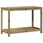 vidaXL Pflanztisch mit Ablage 108x50x75 cm Imprägniertes Kiefernholz vidaXL Pflanztisch mit Ablage 108x50x75 cm Imprägniertes Kiefernholz