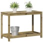 vidaXL Pflanztisch mit Ablage 108x50x75 cm Imprägniertes Kiefernholz vidaXL Pflanztisch mit Ablage 108x50x75 cm Imprägniertes Kiefernholz