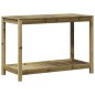 vidaXL Pflanztisch mit Ablage 108x50x75 cm Imprägniertes Kiefernholz vidaXL Pflanztisch mit Ablage 108x50x75 cm Imprägniertes Kiefernholz