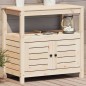 vidaXL Pflanztisch mit Ablagen 82,5x45x81 cm Massivholz Kiefer vidaXL Pflanztisch mit Ablagen 82,5x45x81 cm Massivholz Kiefer