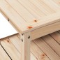 vidaXL Pflanztisch mit Ablagen 82,5x45x81 cm Massivholz Kiefer vidaXL Pflanztisch mit Ablagen 82,5x45x81 cm Massivholz Kiefer