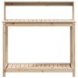 vidaXL Pflanztisch mit Ablagen 108x50x109,5 cm Massivholz Kiefer vidaXL Pflanztisch mit Ablagen 108x50x109,5 cm Massivholz Kiefer