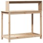 vidaXL Pflanztisch mit Ablagen 108x50x109,5 cm Massivholz Kiefer vidaXL Pflanztisch mit Ablagen 108x50x109,5 cm Massivholz Kiefer