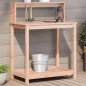 vidaXL Pflanztisch mit Ablagen 82,5x50x109,5 cm Massivholz Douglasie vidaXL Pflanztisch mit Ablagen 82,5x50x109,5 cm Massivholz Douglasie