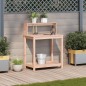 vidaXL Pflanztisch mit Ablagen 82,5x50x109,5 cm Massivholz Douglasie vidaXL Pflanztisch mit Ablagen 82,5x50x109,5 cm Massivholz Douglasie