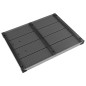 vidaXL Garten-Duschwanne WPC Edelstahl 80 x 62 cm Grau vidaXL Garten-Duschwanne WPC Edelstahl 80 x 62 cm Grau