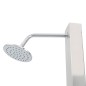 vidaXL Gartendusche mit Bodenelement WPC Edelstahl vidaXL Gartendusche mit Bodenelement WPC Edelstahl