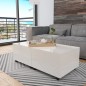 vidaXL Couchtisch Hochglanz-Weiß 120x60x35 cm vidaXL Couchtisch Hochglanz-Weiß 120x60x35 cm