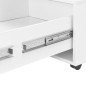 vidaXL Couchtisch Hochglanz-Weiß 120x60x35 cm vidaXL Couchtisch Hochglanz-Weiß 120x60x35 cm