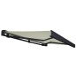 vidaXL Motorisierte Kassetten-Markise 350x250 cm Creme vidaXL Motorisierte Kassetten-Markise 350x250 cm Creme