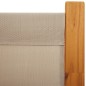 vidaXL 6-tlg. Paravent Taupe 420x180 cm vidaXL 6-tlg. Paravent Taupe 420x180 cm