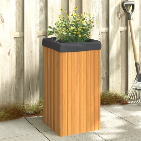 vidaXL Pflanzkübel 45x45x90 cm Massivholz Akazie