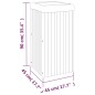 vidaXL Pflanzkübel 45x45x90 cm Massivholz Akazie vidaXL Pflanzkübel 45x45x90 cm Massivholz Akazie